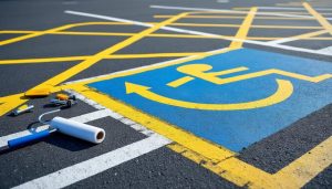 Lire la suite à propos de l’article Peinture pour marquage des places de parking : techniques et normes à respecter