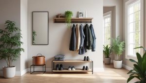 Lire la suite à propos de l’article Hauteur idéale pour installer un porte manteau mural