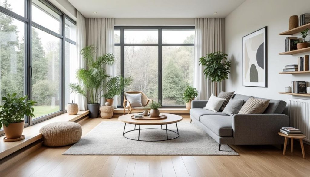 découvrez nos idées et conseils pour réussir la décoration de votre salon dans le style scandinave : couleurs douces, mobilier épuré et ambiance chaleureuse au rendez-vous !